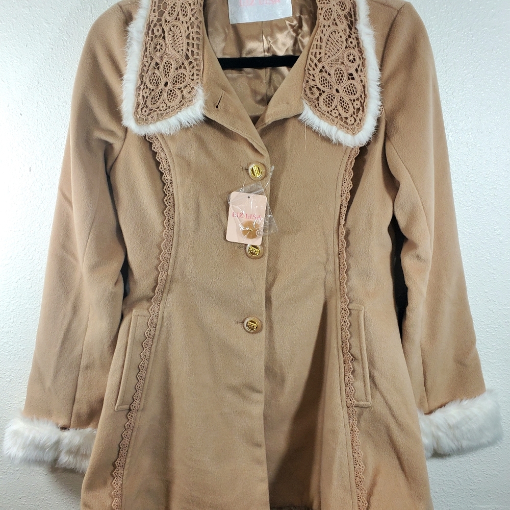 Liz Lisa Womens C oat Small